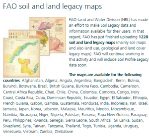 FAO_soil_and_land_legacy_maps